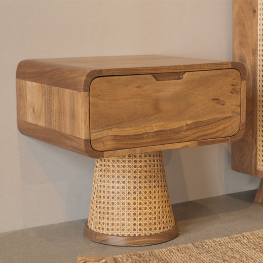 Andaman bed side table design. Andaman side table with drawer. OT Home