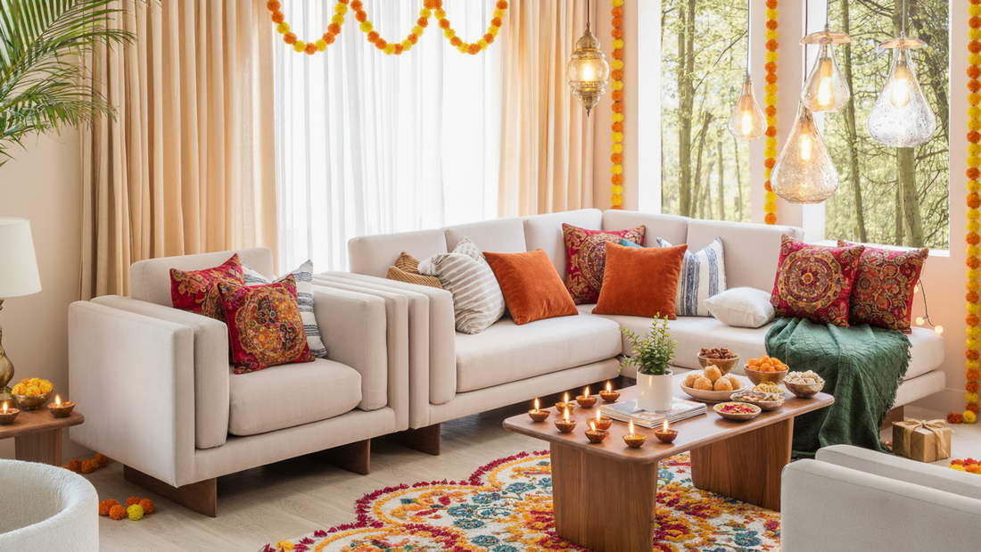 Living Room Decor Ideas for Diwali 2026: Warm, Modern Styling for Your Home