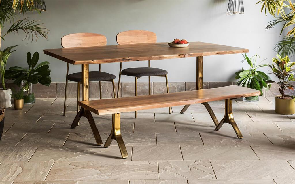 Top 6 Stylish Modern Wooden Dining Table Designs - Orange Tree Home Pvt. Ltd.