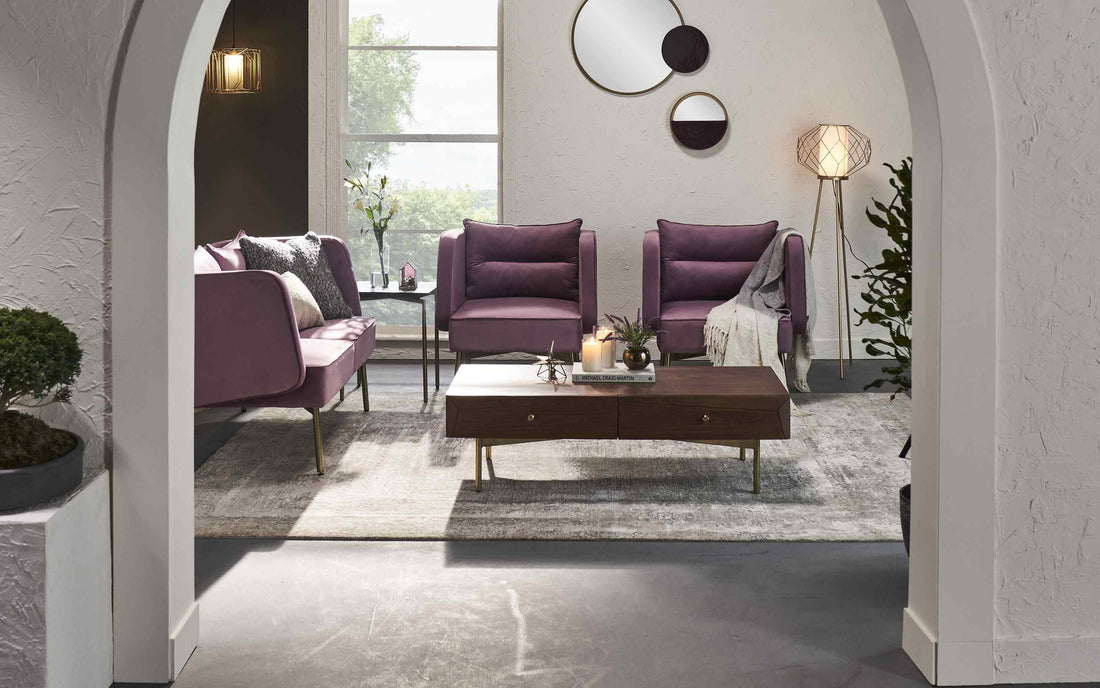 Velvet Sofa Set Comfortable Trend Setter Available On Sale
