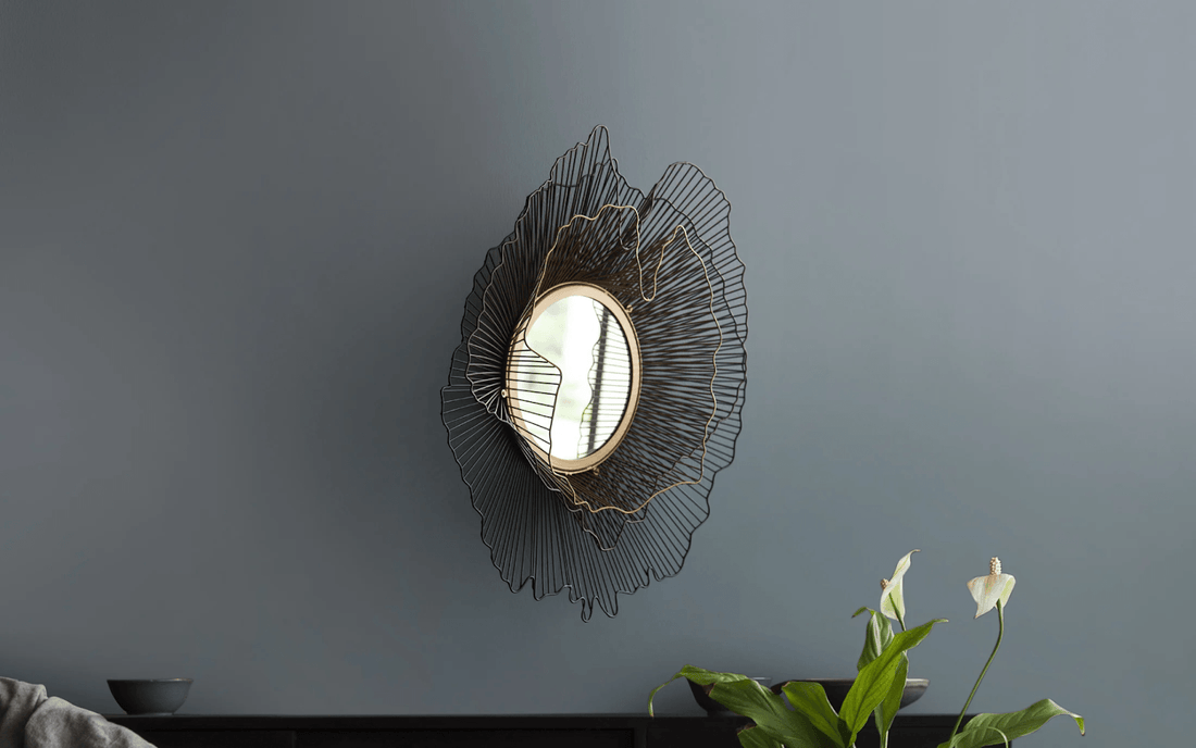 Modern Wall Mirror Designs: The Perfect Addition to Your Living Room Décor - Orange Tree Home Pvt. Ltd.