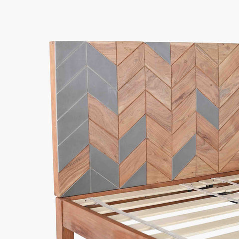 Mazi Queen Non Storage Bed