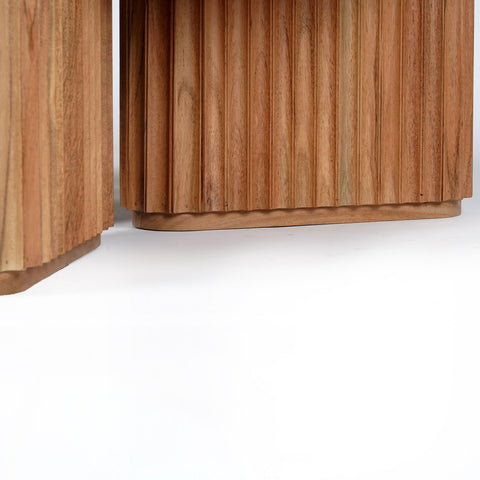 Kotaro Travertine Coffee Table