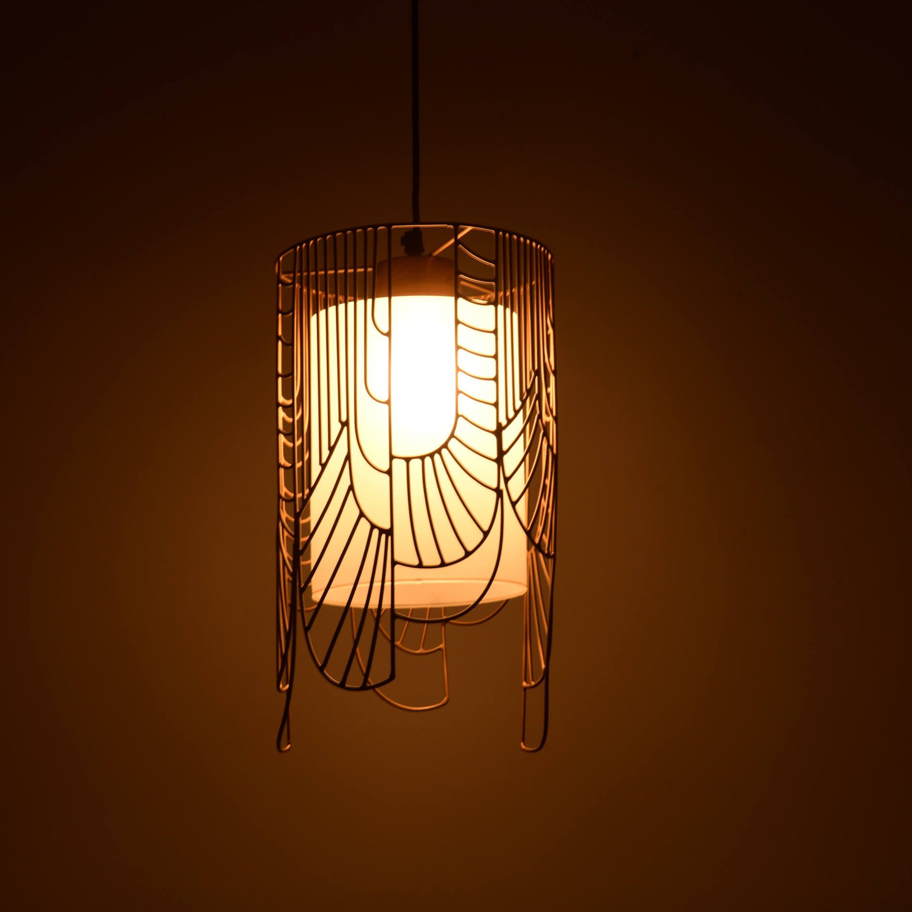 Claude Tall Hanging Lamp - Orange Tree Home Pvt. Ltd.