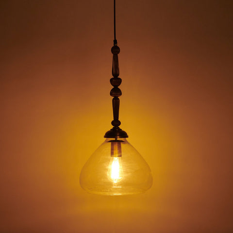 Kurashi Drop Hanging Lamp - Orange Tree Home Pvt. Ltd.