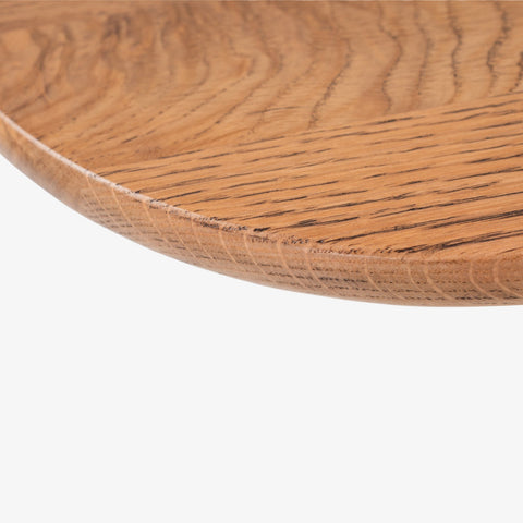 Hump Oak Wood Console Table
