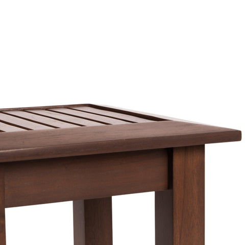 Alfresco Outdoor Wooden Side Table