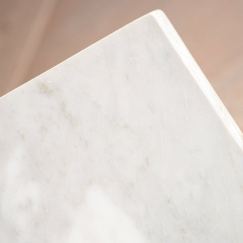 Dune Marble Bedside Table