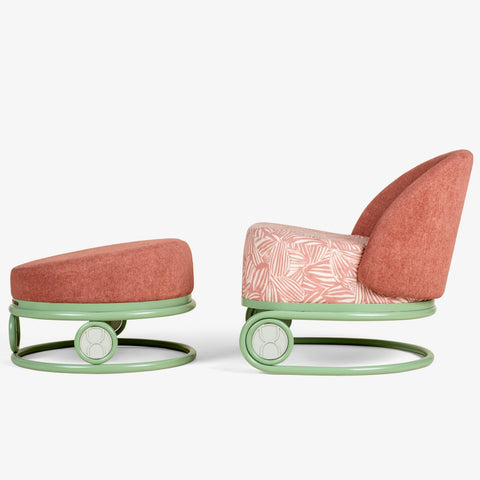Dastoori Outdoor Footrest Pouf