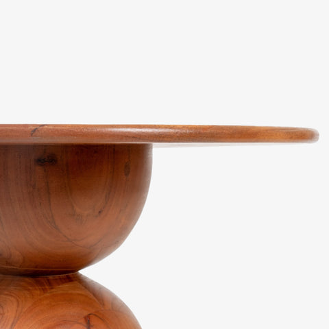Abacus Wooden Side Table