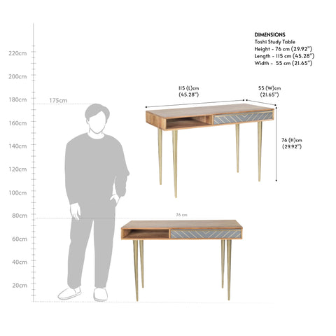 Toshi Study Table