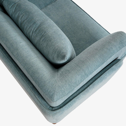 Anish 2 Seater Sofa Blue