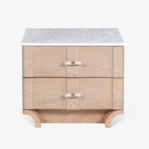 Dune Marble Bedside Table