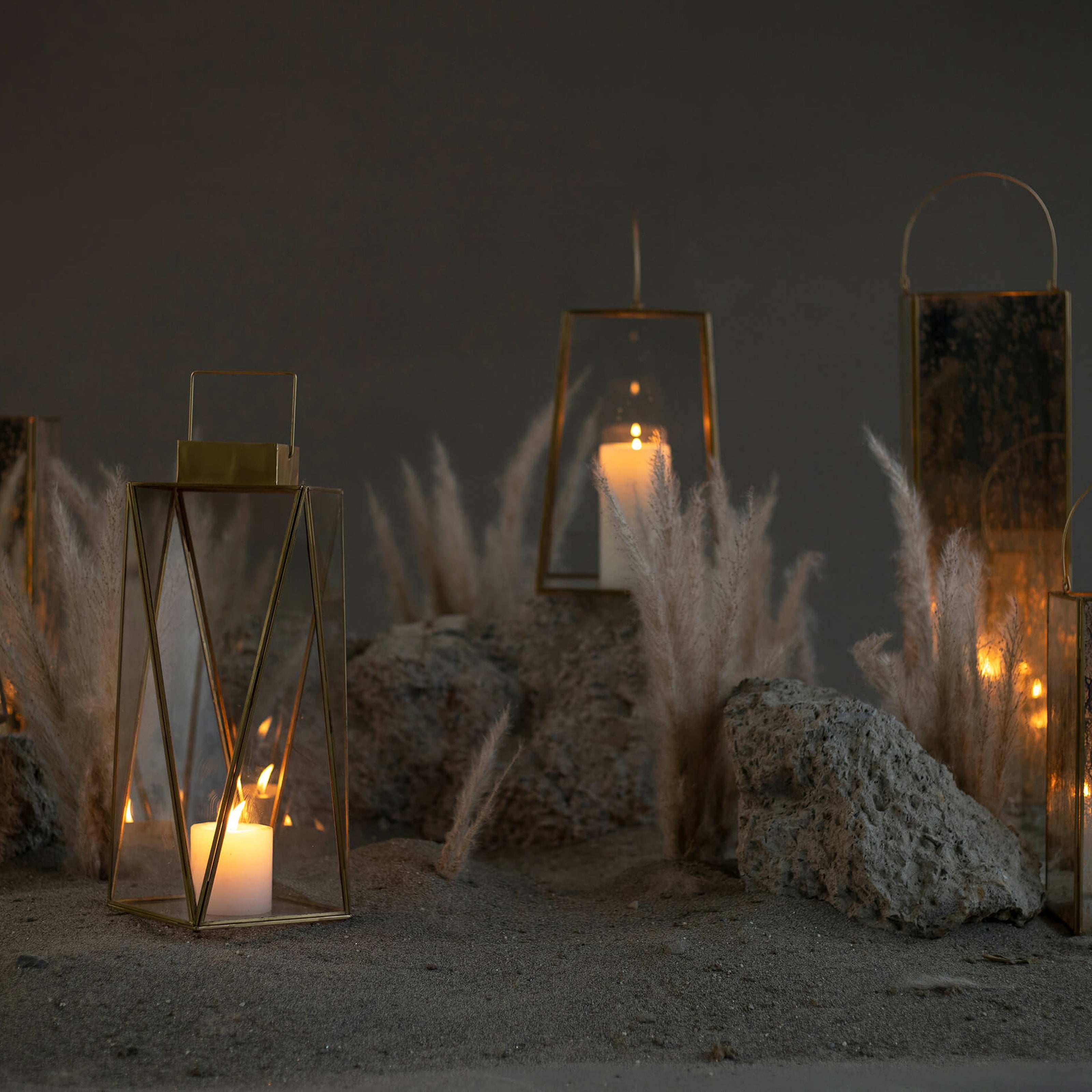 Anna Lantern Big - Orange Tree Home Pvt. Ltd.