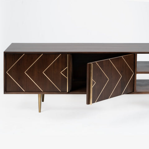 Toshi Gold TV Unit