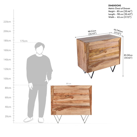 Metric Chest of Drawer
