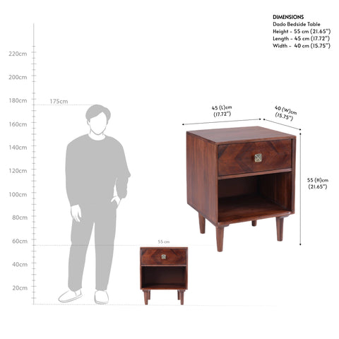 Dado Bedside Table