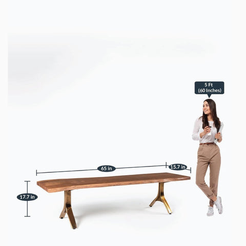 Yoho Dining Table With 4 Chairs and Bench