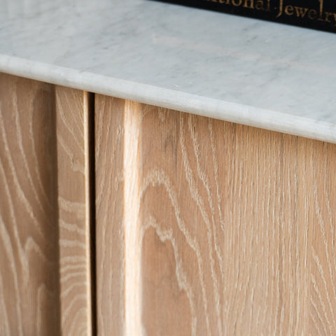 Dune Side Board with Marble Top