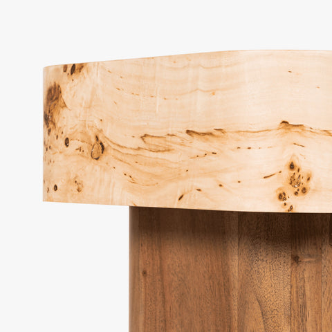 Nouve Wooden Side Table