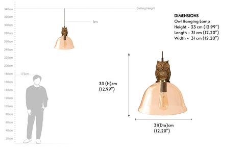 Owl Hanging Lamp