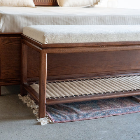 Kanso Slatted Bench