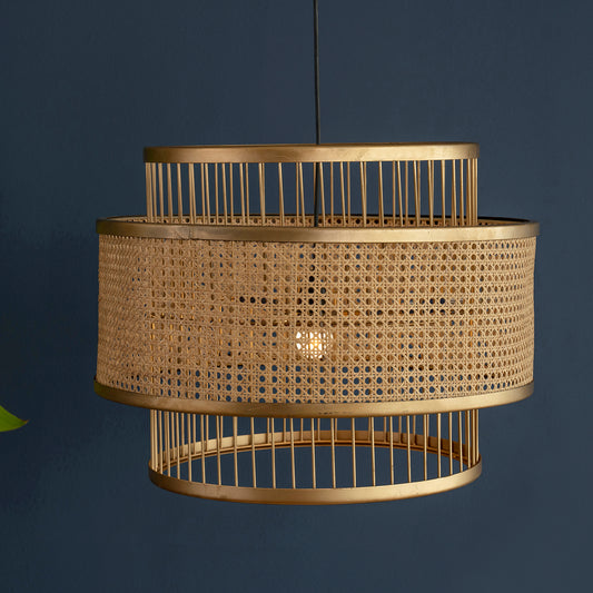 New Canna Gold Hanging Lamp