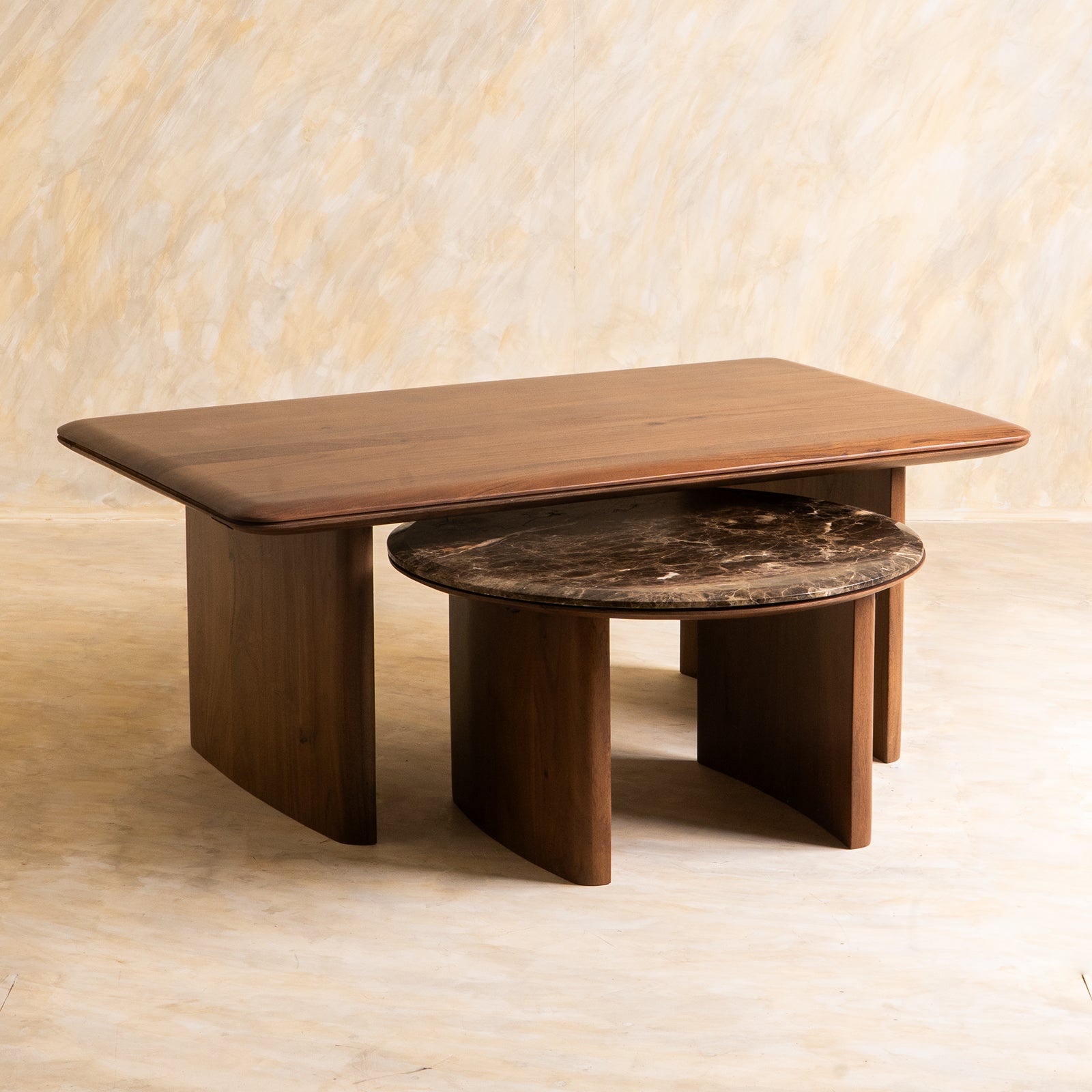 Anish Fusion Nested Coffee Table