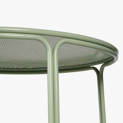 closeup view of dining table