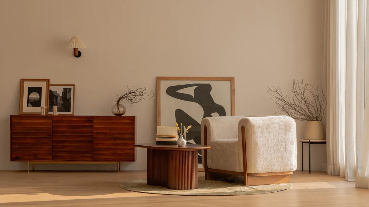 Serene Scandinavian-Inspired Living Room