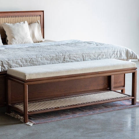Kanso Slatted Bench