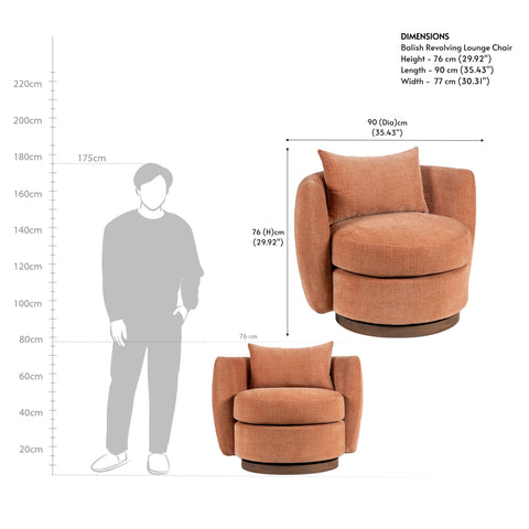 Balish Revolving Lounge Chair
