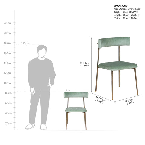 Arco Outdoor Dining Chair