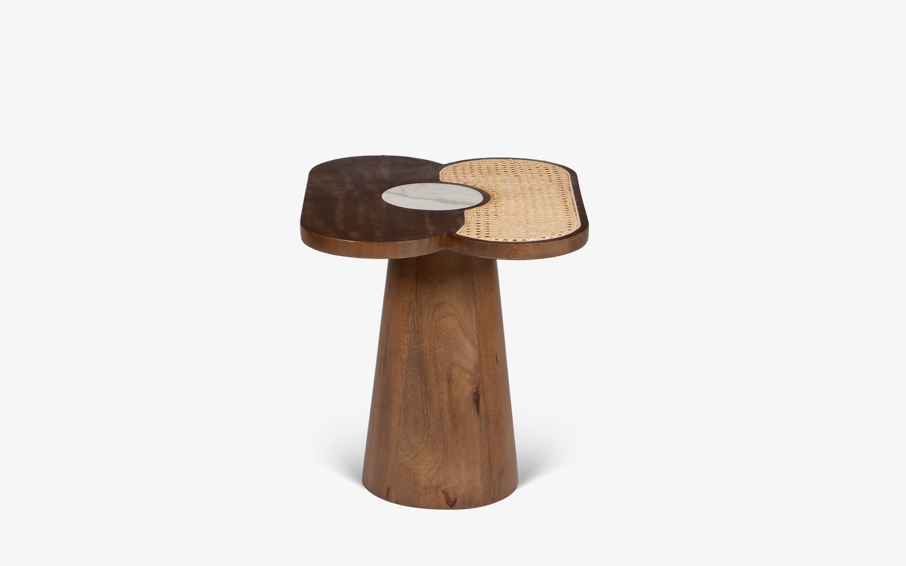Daisy Accent Side table - with white background - Orange Tree