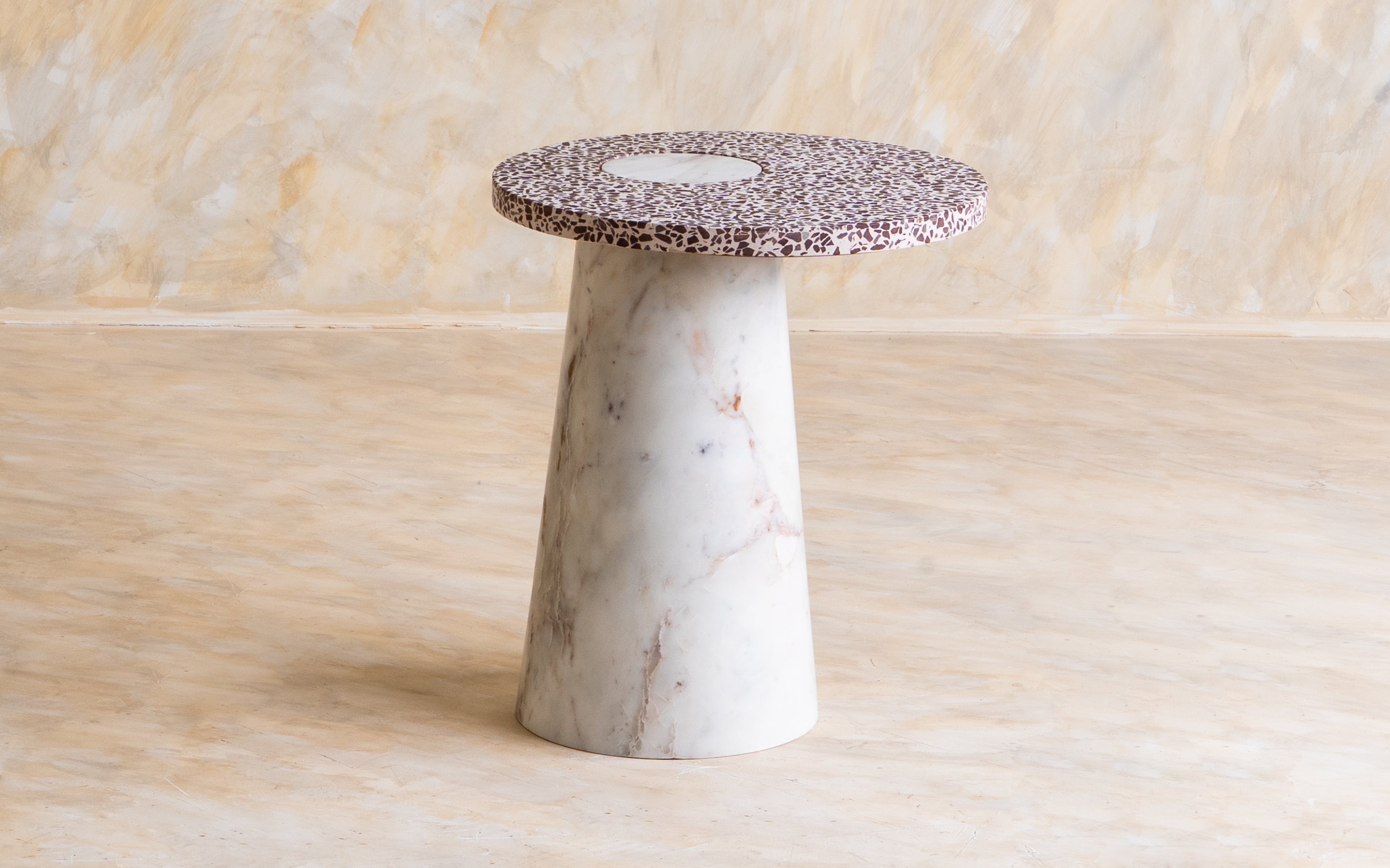 Dahlia Side Table - Orange Tree