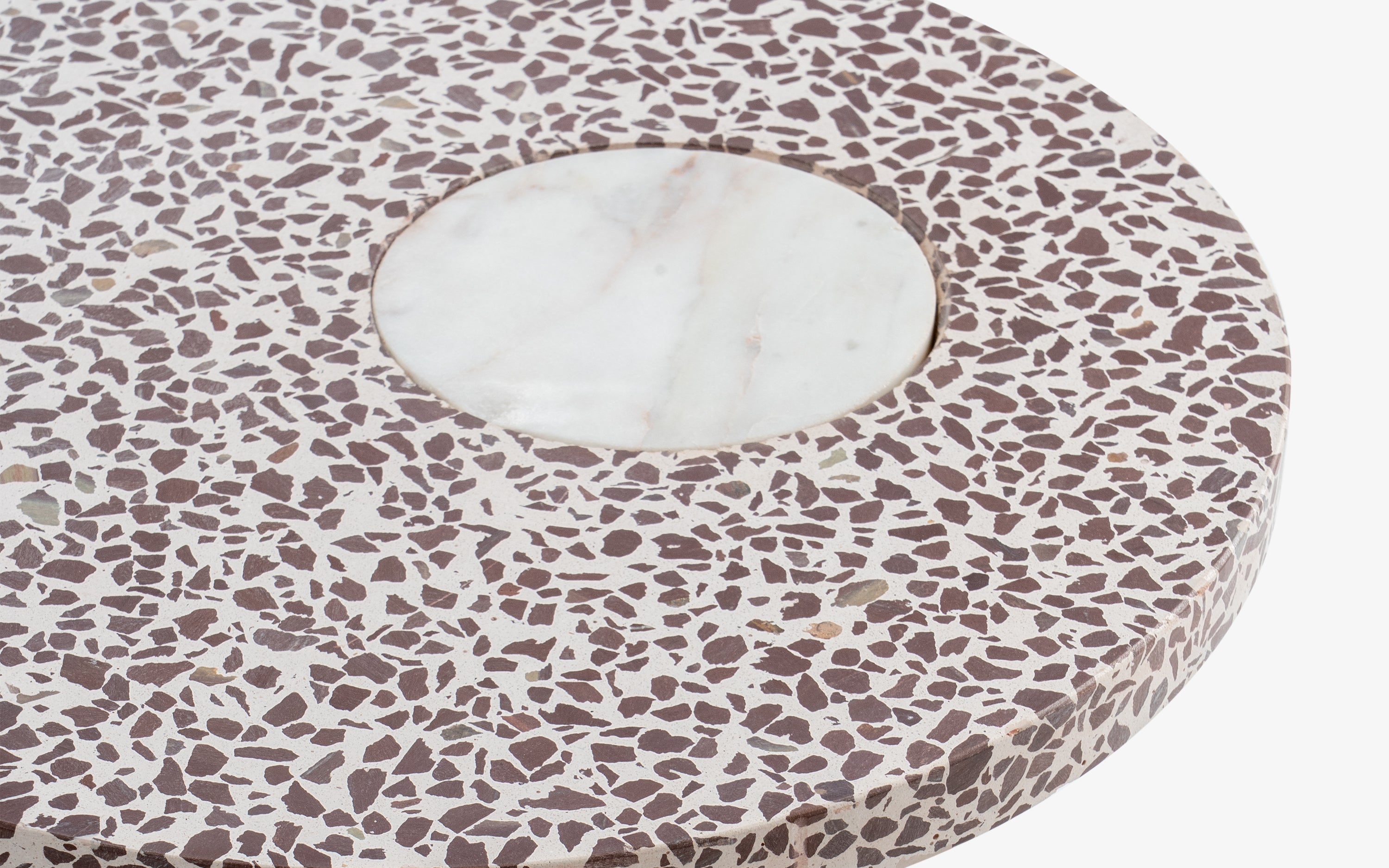 Dahlia Side Table - with white background - Orange Tree