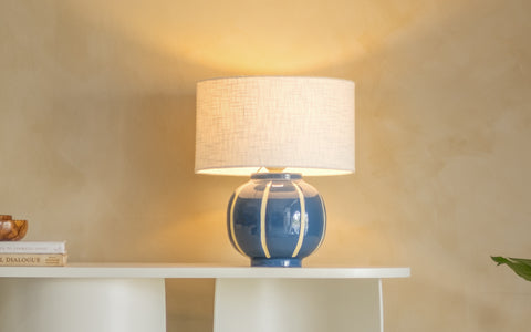 Taoza Blue Table Lamp