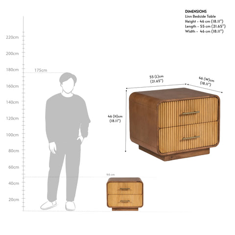 Linn Bedside Table
