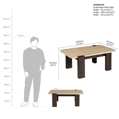 Sculpt Edge Coffee Table
