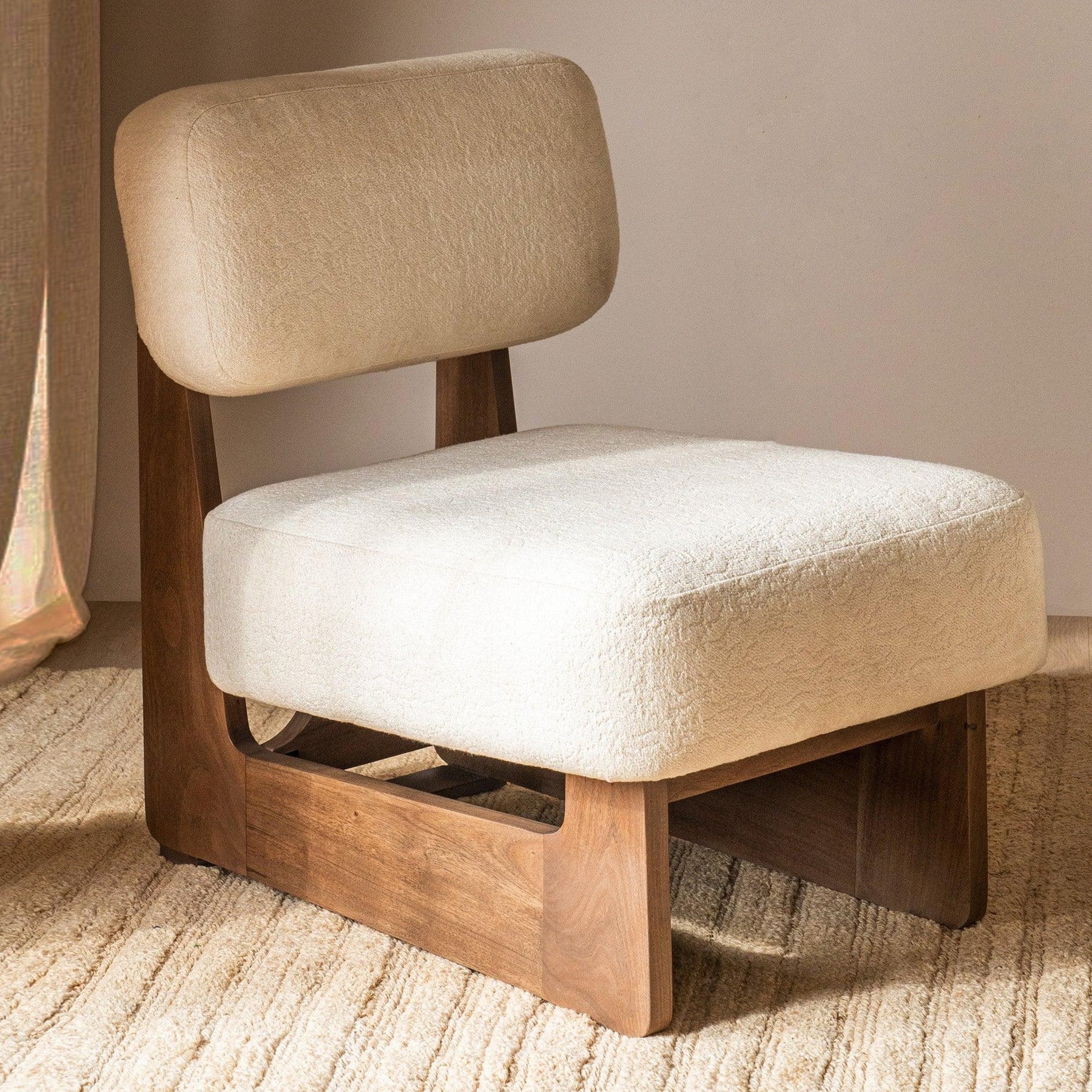 Kino wooden Lounge sofa Chair