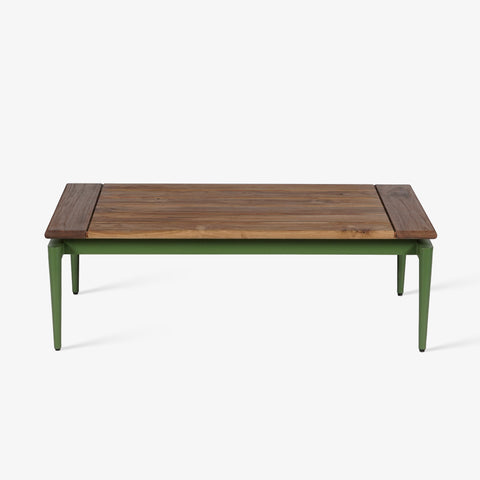 Front view of coffee table