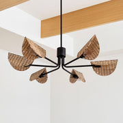 Rudolf Black Chandelier Lamp