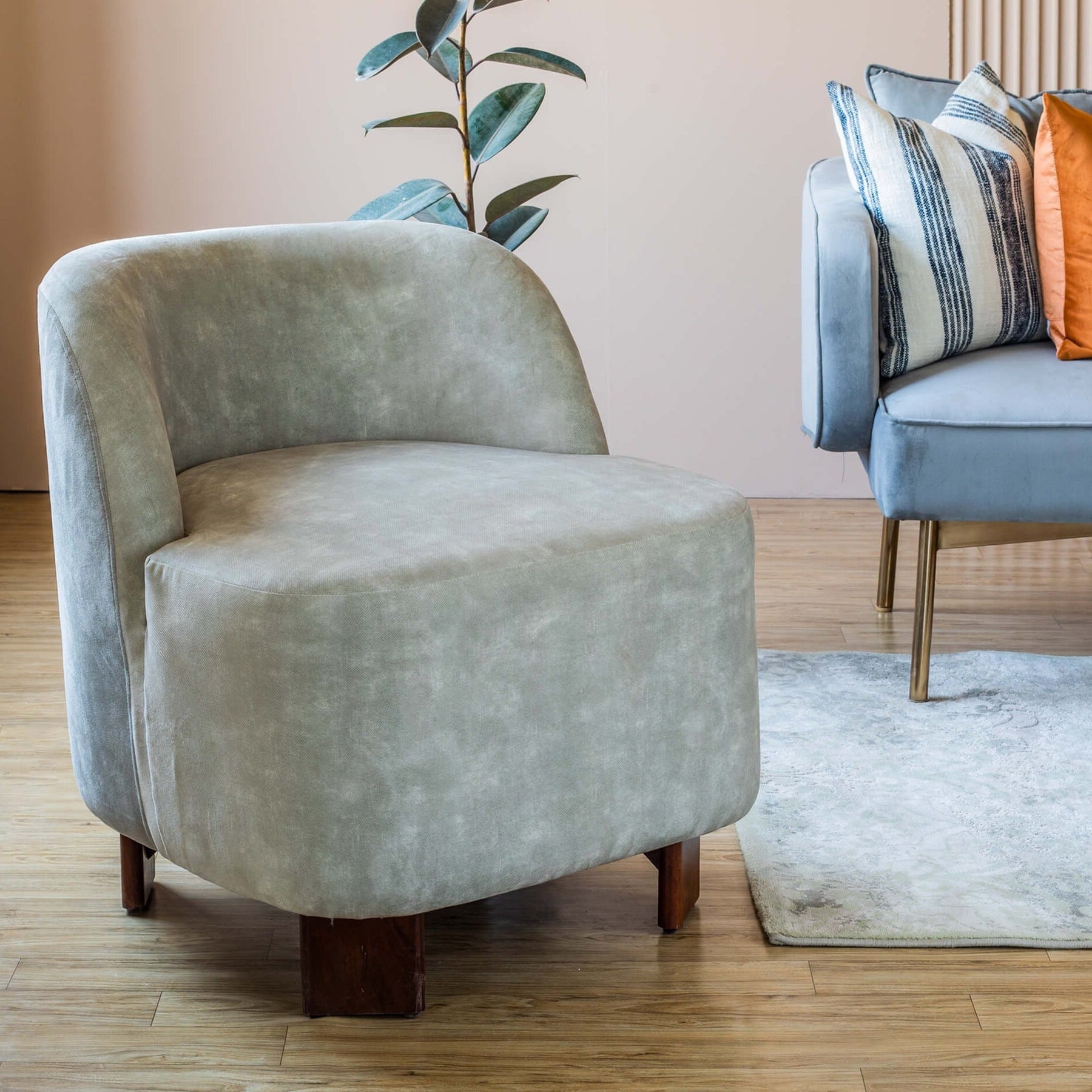 Maru Upholstery Lounge Sofa Chair
