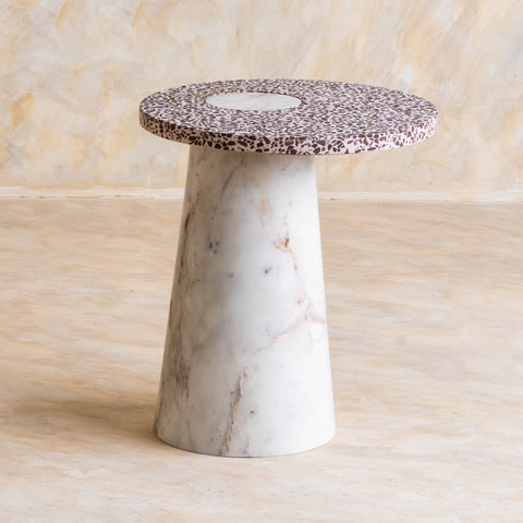 Dahlia Marble Side Table