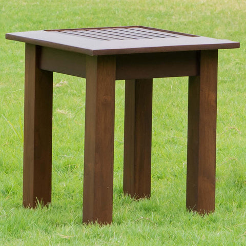 Alfresco Outdoor Wooden Side Table