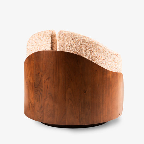 Zyra Revolving Lounge Chair