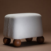 Abacus Wooden Pouf