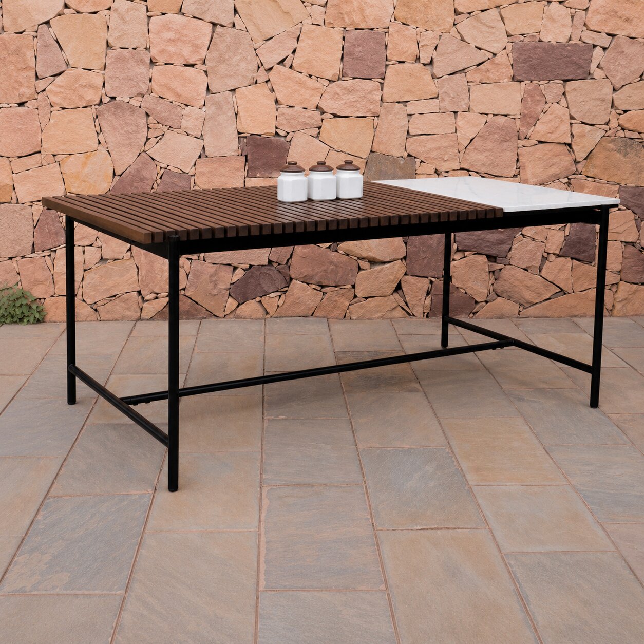 Covent Garden Outdoor Dining Table 6 Seater