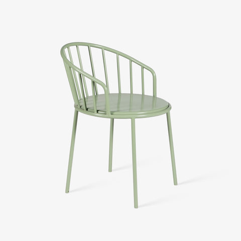 angled view of outdoor chair