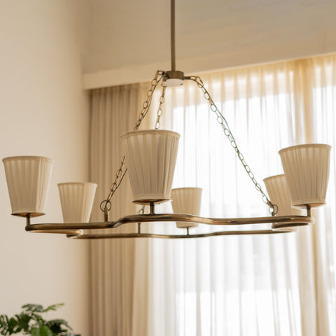 Modern dining room chandelier